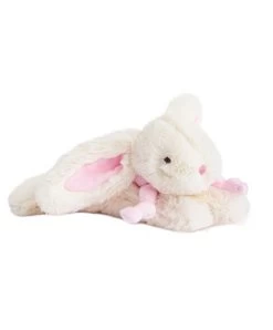 Peluche Lapin Bonbon Rose - 20 Cm