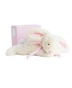 Peluche Lapin Bonbon Rose - 30 Cm