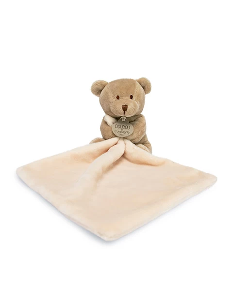 Doudou Ours Mouchoir - 10 Cm - Boite Fleur 1 Doudou Ours Mouchoir - 10 Cm - Boite Fleur