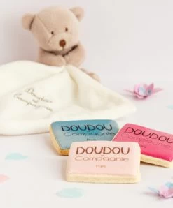 Doudou Ours Mouchoir - 10 Cm - Boite Fleur 8 Doudou Ours Mouchoir - 10 Cm - Boite Fleur -Doudou et Compagnie Promos Magasin 302 3