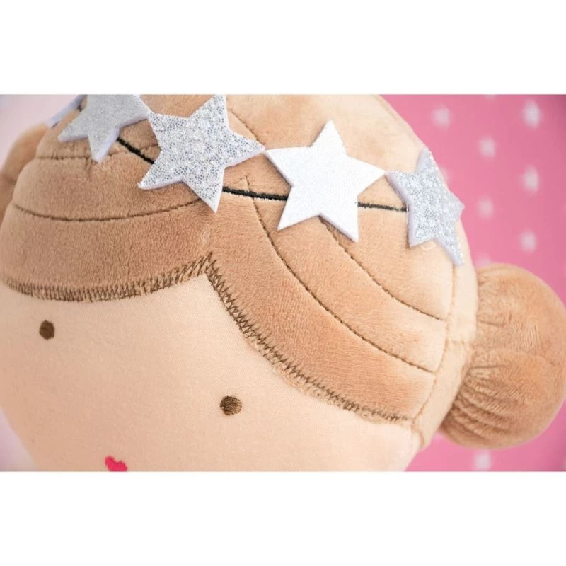 Doudou Et Compagnie - Demoiselle Précieuse Agathe Poupée Pois Noir 60 Cm 3 Doudou Et Compagnie - Demoiselle Précieuse Agathe Poupée Pois Noir 60 Cm – Image 3