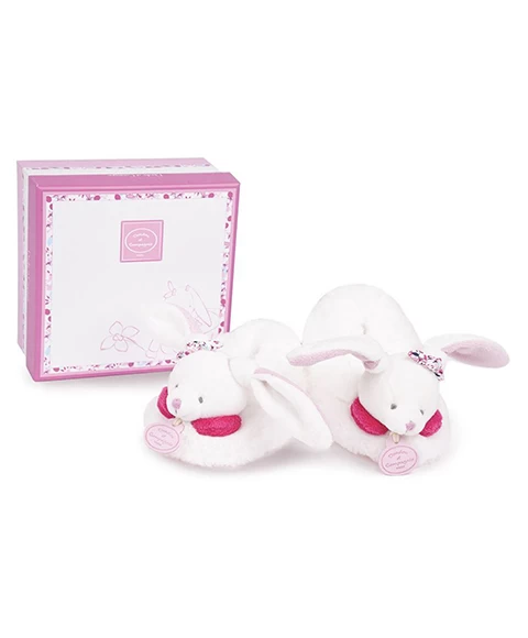Chaussons Bébé Avec Hochets Cerise Le Lapin - 6/12 Mois 4 Chaussons Bébé Avec Hochets Cerise Le Lapin - 6/12 Mois – Image 4