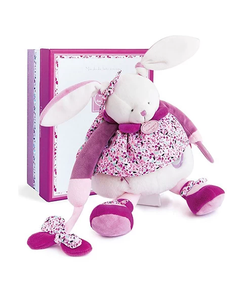 Peluche D'activités Cerise Le Lapin Rose - 30 Cm 4 Peluche D'activités Cerise Le Lapin Rose - 30 Cm – Image 4