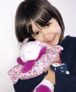 Peluche D'activités Cerise Le Lapin Rose - 30 Cm 15 Peluche D'activités Cerise Le Lapin Rose - 30 Cm -Doudou et Compagnie Promos Magasin DC2705 5