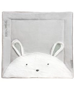 Tapis De Parc Lapin- Gris Perle - 100 X 100 Cm