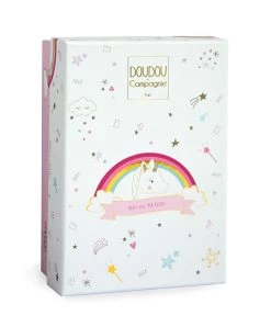 Peluche Hochet Doudou Licorne Rose - 17 Cm -Doudou et Compagnie Promos Magasin DC3310 2