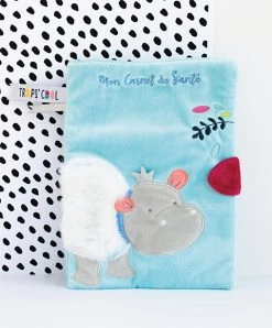 Protège Carnet De Santé Bébé - Hippopotame