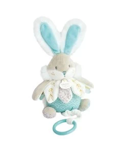 Peluche Musicale Lapin De Sucre Vert - 20 Cm -Doudou et Compagnie Promos Magasin DC3493 2
