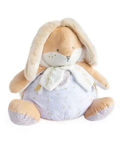 Peluche Range Pyjama Lapin De Sucre Blanc - 38 Cm