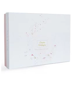 Coffret Cadeau Naissance Doudou Lapin De Sucre Rose + Protège Carnet De Santé -Doudou et Compagnie Promos Magasin DC3498 2