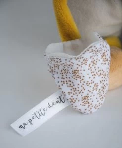 Coffret Peluche Souris Dent De Lait Bulu En Pyjama Beige - 19 Cm -Doudou et Compagnie Promos Magasin DC3509 3