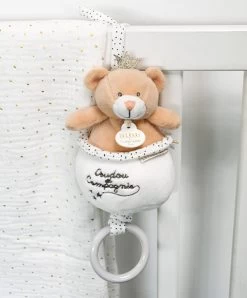 Peluche Musicale Ours Petit Roimarron - 14 Cm