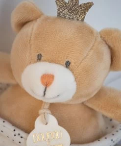 Peluche Musicale Ours Petit Roimarron - 14 Cm -Doudou et Compagnie Promos Magasin DC3521 4