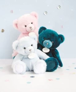 Ours En Peluche Bleu Glacé -Collection - 30 Cm 5 Ours En Peluche Bleu Glacé -Collection - 30 Cm -Doudou et Compagnie Promos Magasin DC3561 1