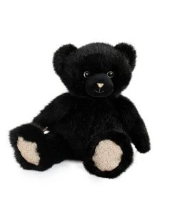 Ours En Peluche Noir Smocky - Collection - 30 Cm -Doudou et Compagnie Promos Magasin DC3565 1
