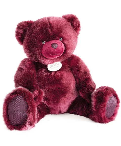 Ours En Peluche Bois De Rose - Collection - 80 Cm 1 Ours En Peluche Bois De Rose - Collection - 80 Cm
