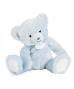 Ours En Peluche Bleu Glacé - Collection - 37 Cm