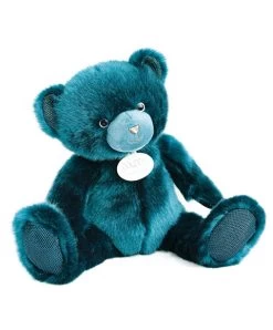 Ours En Peluche Bleu Paon -Collection - 37 Cm