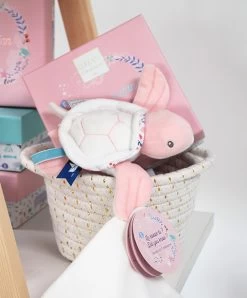 Peluche Tortue Doudou Bébé Rose - 16cm 7 Peluche Tortue Doudou Bébé Rose - 16cm -Doudou et Compagnie Promos Magasin DC3657 2