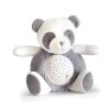 Veilleuse Musicale Et Lumineuse Panda Gris - 20 Cm