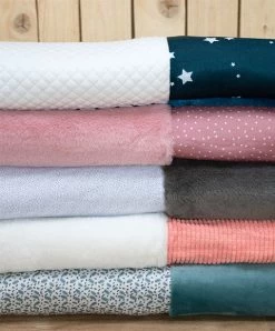 Tapis D'éveil Bébé - Corail / Blanc - 100 X 100 Cm -Doudou et Compagnie Promos Magasin DC3712 4