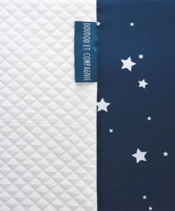 Tapis D'éveil Bébé - Bleu Marine/ Blanc - 70 X 100 Cm 6 Tapis D'éveil Bébé - Bleu Marine/ Blanc - 70 X 100 Cm -Doudou et Compagnie Promos Magasin DC3714 2
