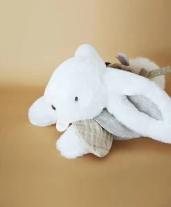 Coffret Pantin Lapin Beige - Happy Wild - 25 Cm