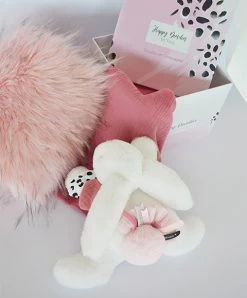 Coffret Pantin Lapin Rose - Happy Blush - 25 Cm 13 Coffret Pantin Lapin Rose - Happy Blush - 25 Cm -Doudou et Compagnie Promos Magasin DC3739 4