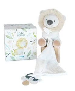 Doudou Attache Sucette Peluche Lion - 12 Cm - Unicef -Doudou et Compagnie Promos Magasin DC3788 2