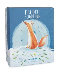 Peluche Renard Avec Bébé - 25cm - Unicef 9 Peluche Renard Avec Bébé - 25cm - Unicef -Doudou et Compagnie Promos Magasin DC3790 3