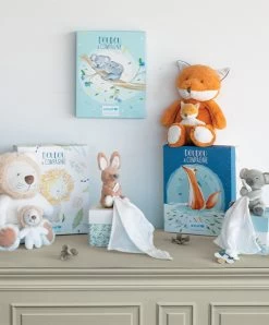 Peluche Renard Avec Bébé - 25cm - Unicef 11 Peluche Renard Avec Bébé - 25cm - Unicef -Doudou et Compagnie Promos Magasin DC3790 5