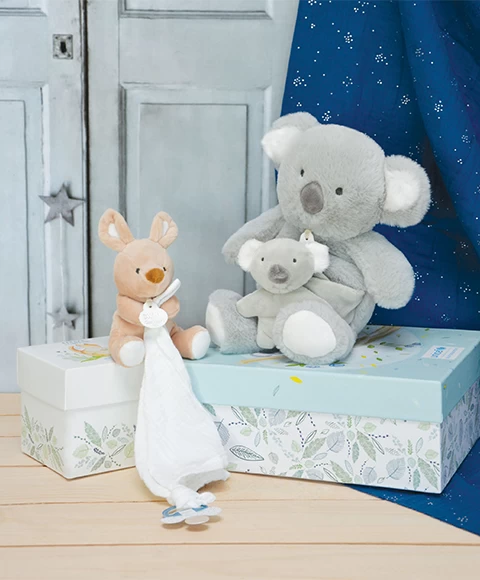 Peluche Koala Avec Bébé - 25cm - Unicef 5 Peluche Koala Avec Bébé - 25cm - Unicef – Image 5