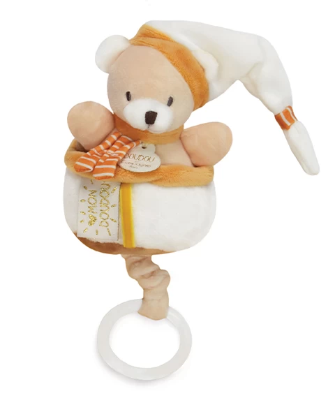 Peluche Musicale Ours Beige Et Miel - 20 Cm 3 Peluche Musicale Ours Beige Et Miel - 20 Cm – Image 3