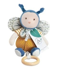 Peluche Musicale Pollen L'abeille En Coton BIO - 30 Cm -Doudou et Compagnie Promos Magasin DC3851 2