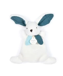 Coffret Mini Doudou Lapin Bleu - Happy Pop - 17 Cm -Doudou et Compagnie Promos Magasin DC3883 2