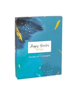 Coffret Mini Doudou Lapin Bleu - Happy Pop - 17 Cm -Doudou et Compagnie Promos Magasin DC3883 3