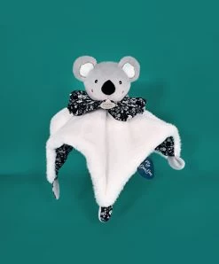 Doudou Koala Gris - Cocon - Balle D'éveil - 3 EN 1