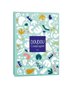 Coffret Peluche Dinosaure Vert - Attache-tetine Filou - 23cm -Doudou et Compagnie Promos Magasin DC3937 3