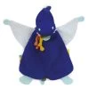 Doudou Plat Dinosaure Bleu Sashou - 25cm