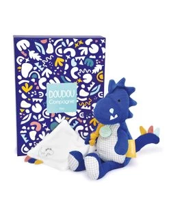 Peluche De Dinosaure Bleu Avec Doudou -Sashou - 25 Cm 9 Peluche De Dinosaure Bleu Avec Doudou -Sashou - 25 Cm -Doudou et Compagnie Promos Magasin DC3943 2
