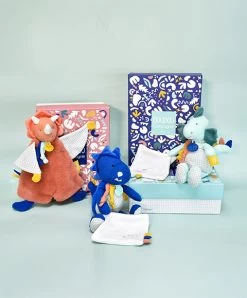 Peluche De Dinosaure Bleu Avec Doudou -Sashou - 25 Cm 11 Peluche De Dinosaure Bleu Avec Doudou -Sashou - 25 Cm -Doudou et Compagnie Promos Magasin DC3943 4