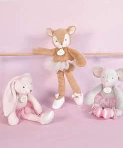Peluche Souris Ballerine Grise - 30 Cm -Doudou et Compagnie Promos Magasin DC3975 3