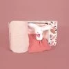 Coffret Cadeau Naissance Plaid Et Doudou Lapin Happy Boho - 70 X 100 Cm