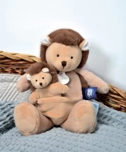 Peluche Hérisson Avec Bébé - 25 Cm - Unicef