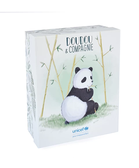 Peluche Panda Avec Bébé - 25 Cm - Unicef 3 Peluche Panda Avec Bébé - 25 Cm - Unicef – Image 3
