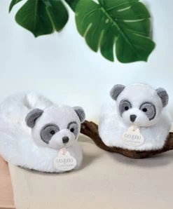 Chaussons En Peluche Panda - Unicef - 0-6 Mois
