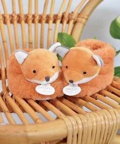 Chaussons En Peluche Renard - 0/6 Mois -Unicef