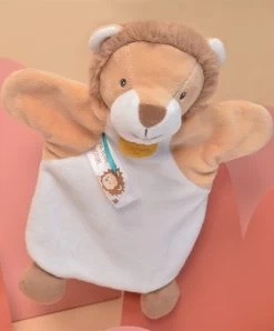 Marionnette à Main Lion - 25 Cm