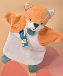 Marionnette à Main Renard - 25 Cm