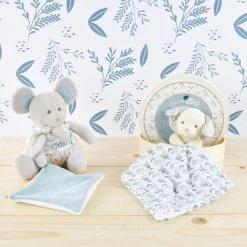 Doudou Et Compagnie - Botanic - Peluche Avec Doudou BIO Souris Vert 22 Cm -Doudou et Compagnie Promos Magasin botanic2020peluche20avec20souris20vert202220cm 2